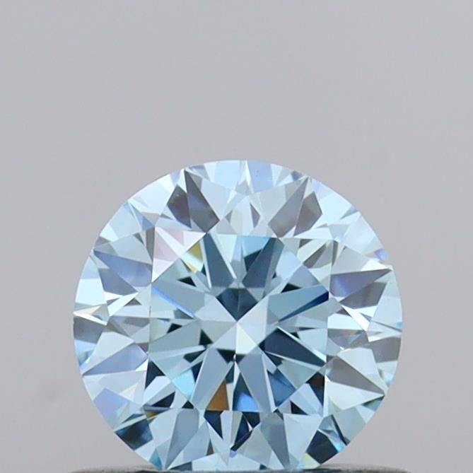 0.52 CT Fancy Vivid Blue ROUND