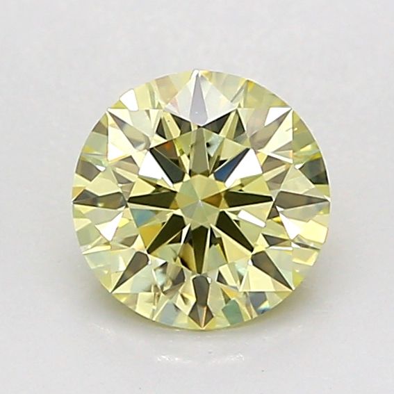 0.87 CT Fancy Light Yellow ROUND
