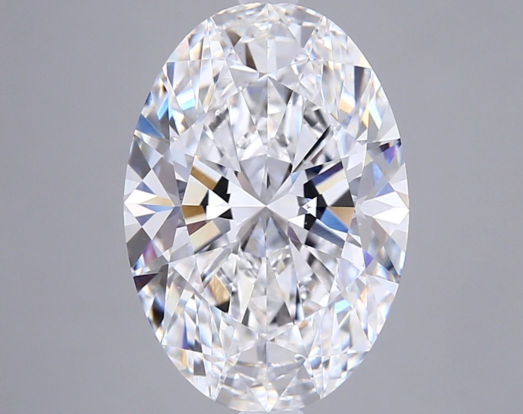 5.07 ct. oval Lab Grown Diamond front image