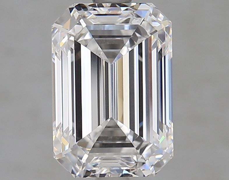Diamant Émeraude 3.00 ct - Couleur D - Pureté VVS1