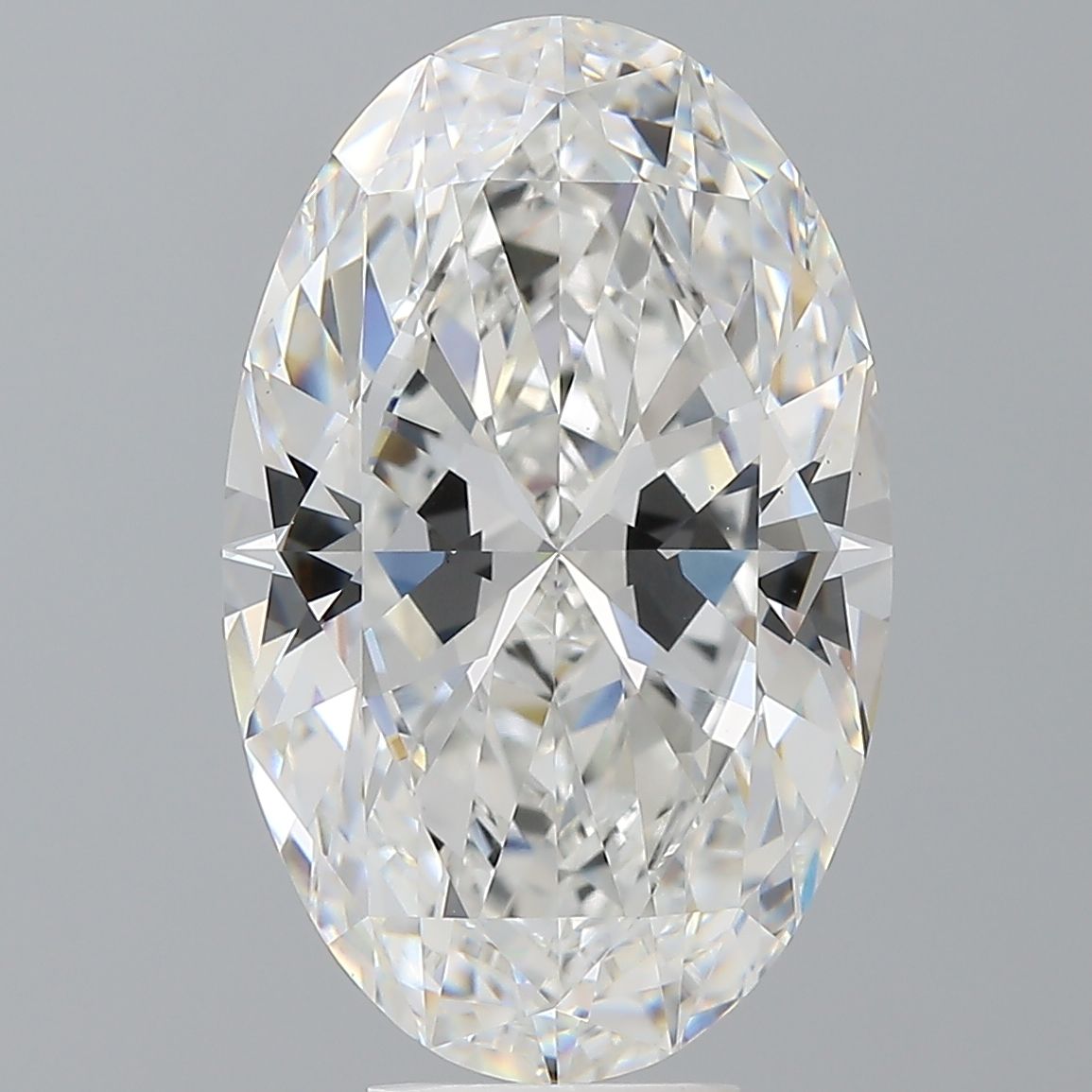 8.04 ct. oval Lab Grown Diamond front image
