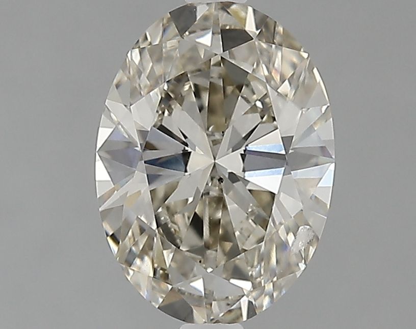 1.70 ct. oval Lab Grown Diamond front image