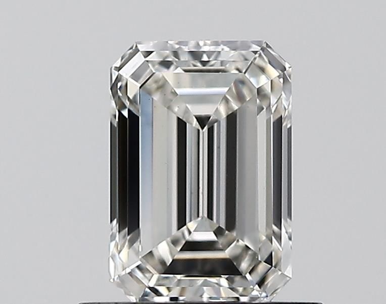 0.79 ct. emerald Lab Grown Diamond front image