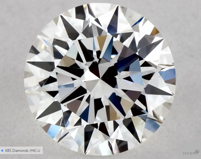 0.56 ct Round diamond