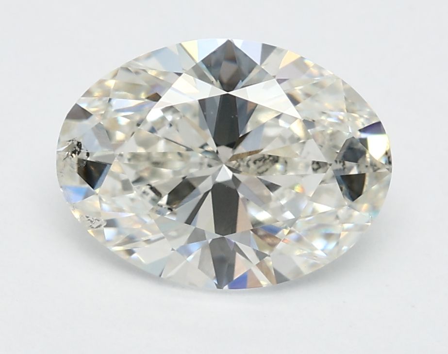 1.57 ct. oval Lab Grown Diamond front image