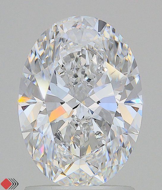 2.06 ct. oval Lab Grown Diamond front image