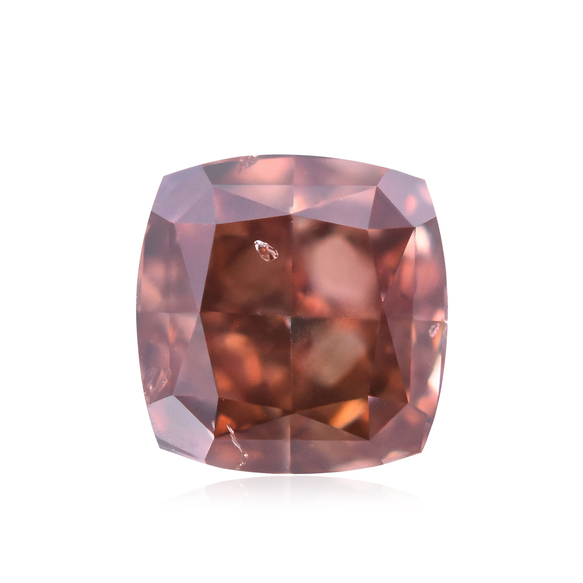 Diament 0.34 ct Fancy Deep Orangey Pink/SI2