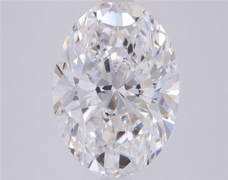 6.79 ct. oval Lab Grown Diamond front image