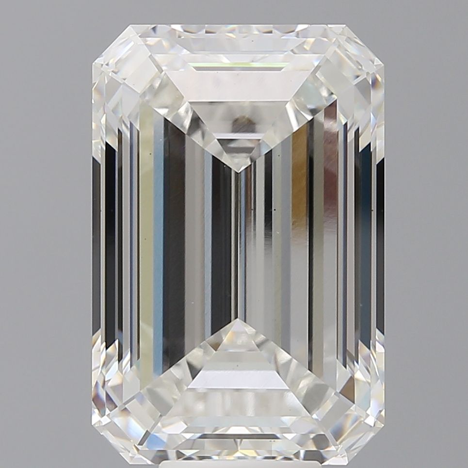 12.10 ct. emerald Lab Grown Diamond front image