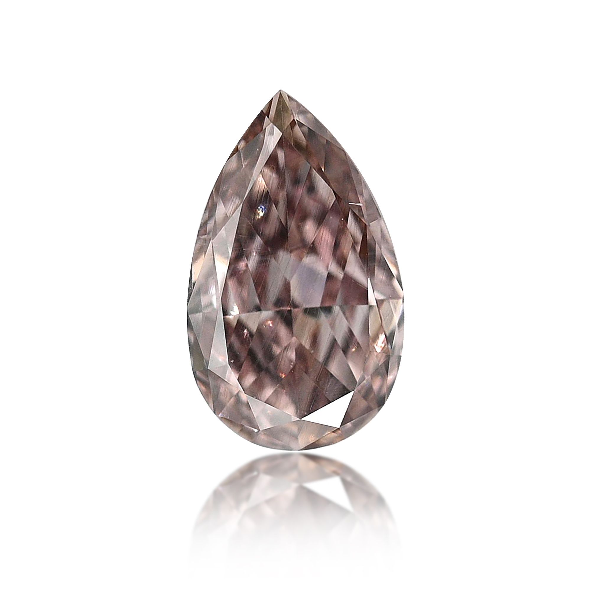 Diament 0.21 ct Fancy Pink Brown/SI1