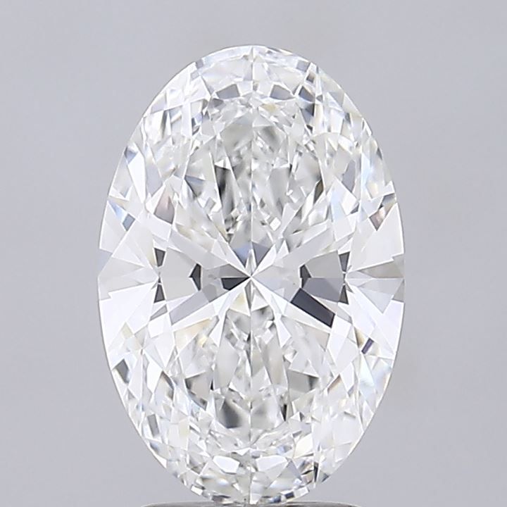 3.02 ct. oval Lab Grown Diamond front image