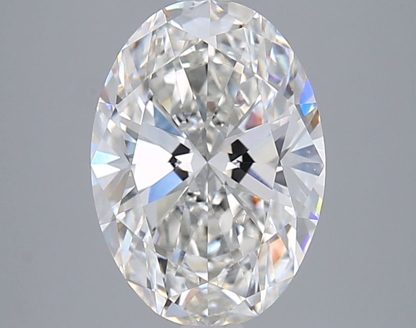 3.02 ct. oval Lab Grown Diamond front image