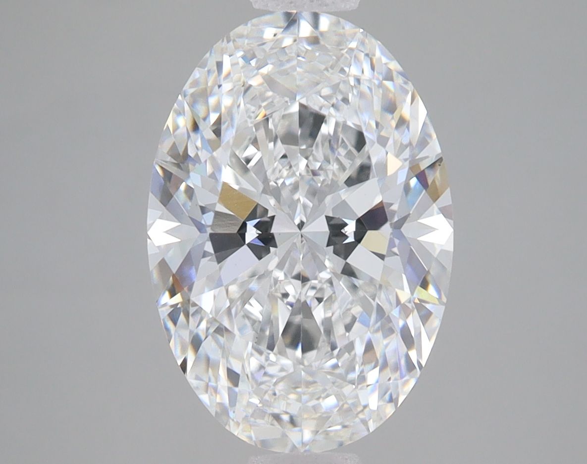 3.57 ct. oval Lab Grown Diamond front image