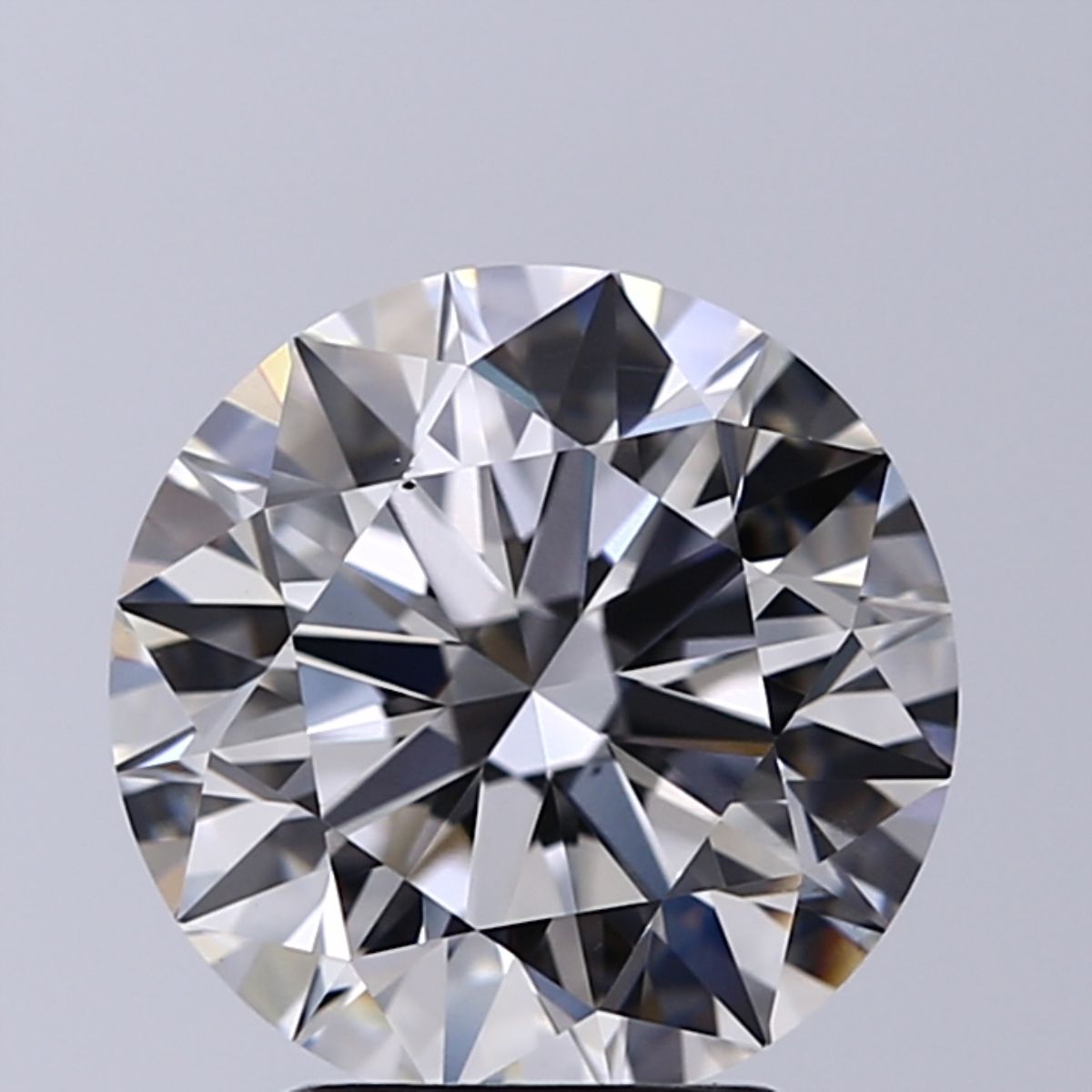 Diamant Rond 3.19 ct - Couleur F - Pureté VS2