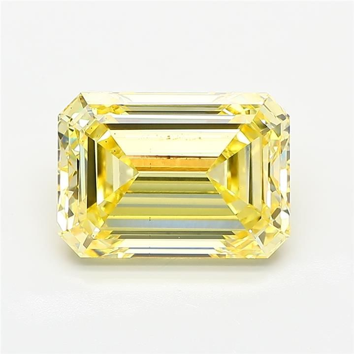 4.83 ct. emerald Lab Grown Diamond front image