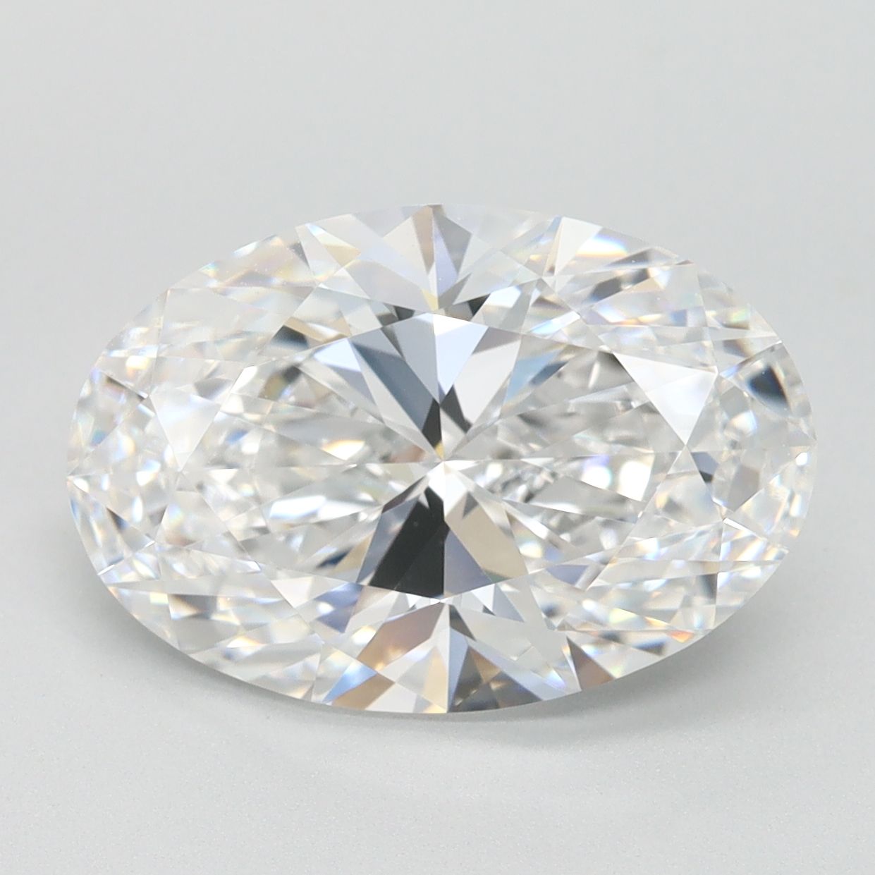 3.69 ct. oval Lab Grown Diamond front image