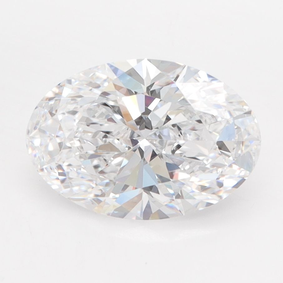 2.10 ct. oval Lab Grown Diamond front image
