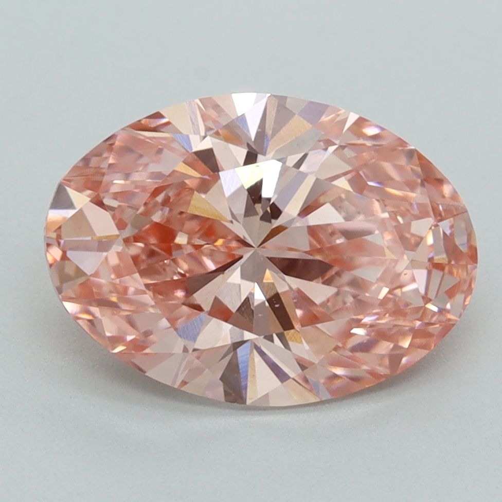 3.08 ct. oval Lab Grown Diamond front image