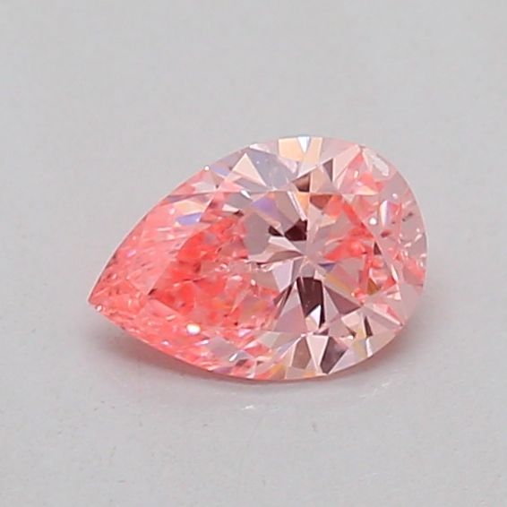 0.22 CT Fancy Vivid Pink PEAR