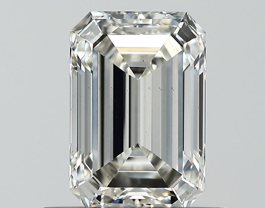 0.74 ct. emerald Lab Grown Diamond front image