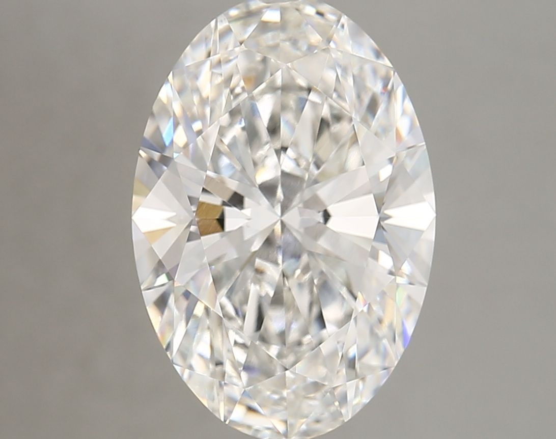 5.39 ct. oval Lab Grown Diamond front image