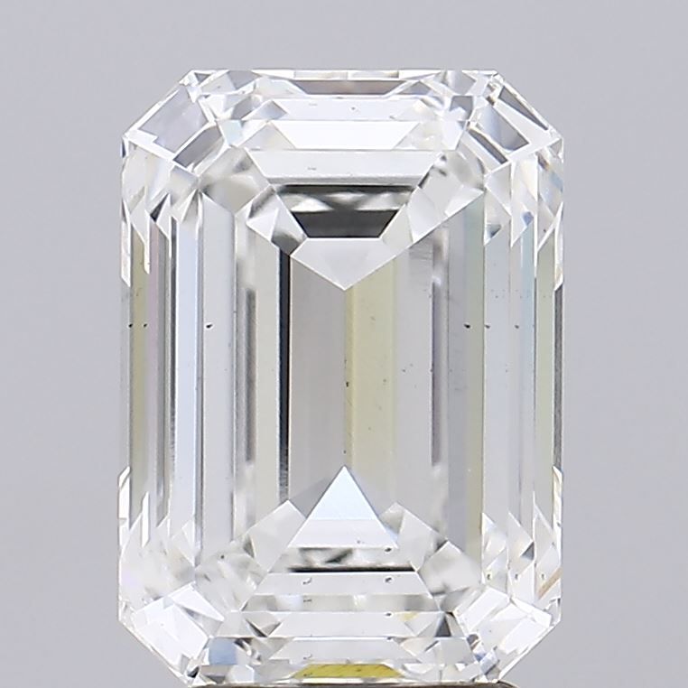 3.72 ct. emerald Lab Grown Diamond front image