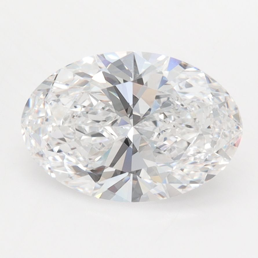 2.10 ct. oval Lab Grown Diamond front image