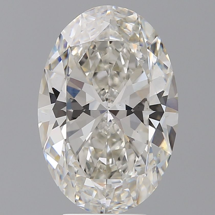 5.59 ct. oval Lab Grown Diamond front image