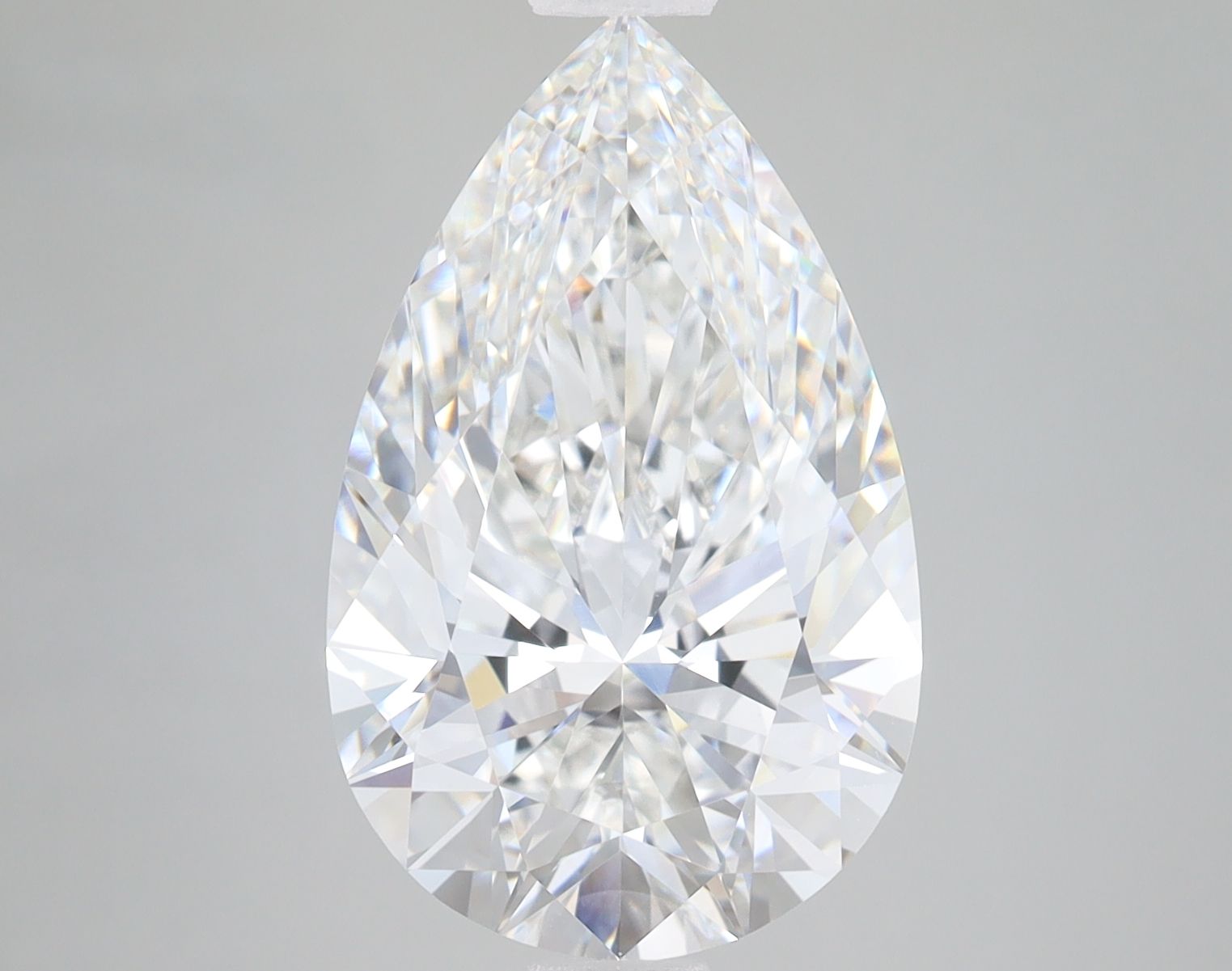 6.10 ct. pear Lab Grown Diamond front image
