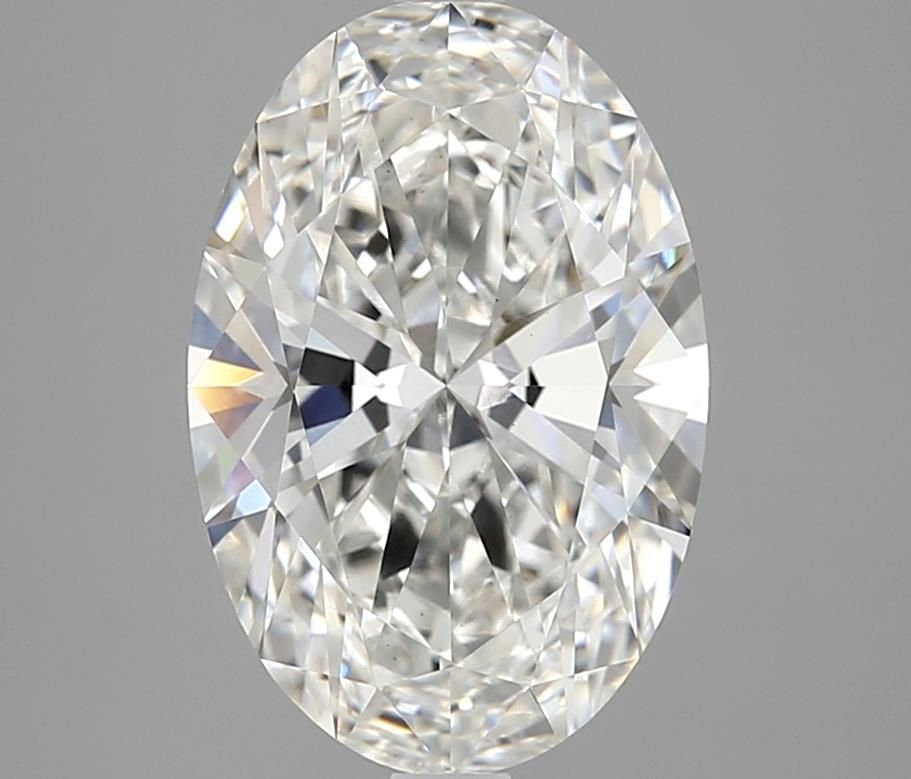 3.69 ct. oval Lab Grown Diamond front image