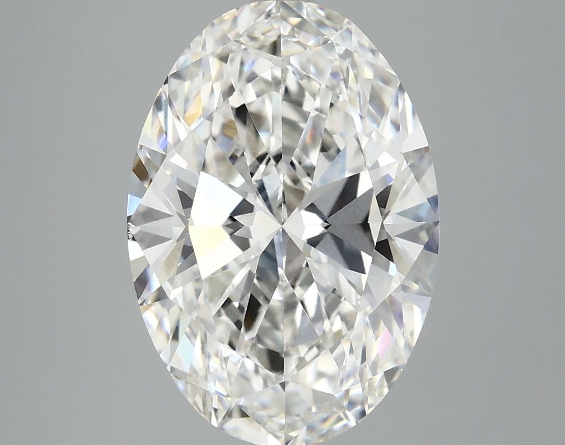 3.94 ct. oval Lab Grown Diamond front image