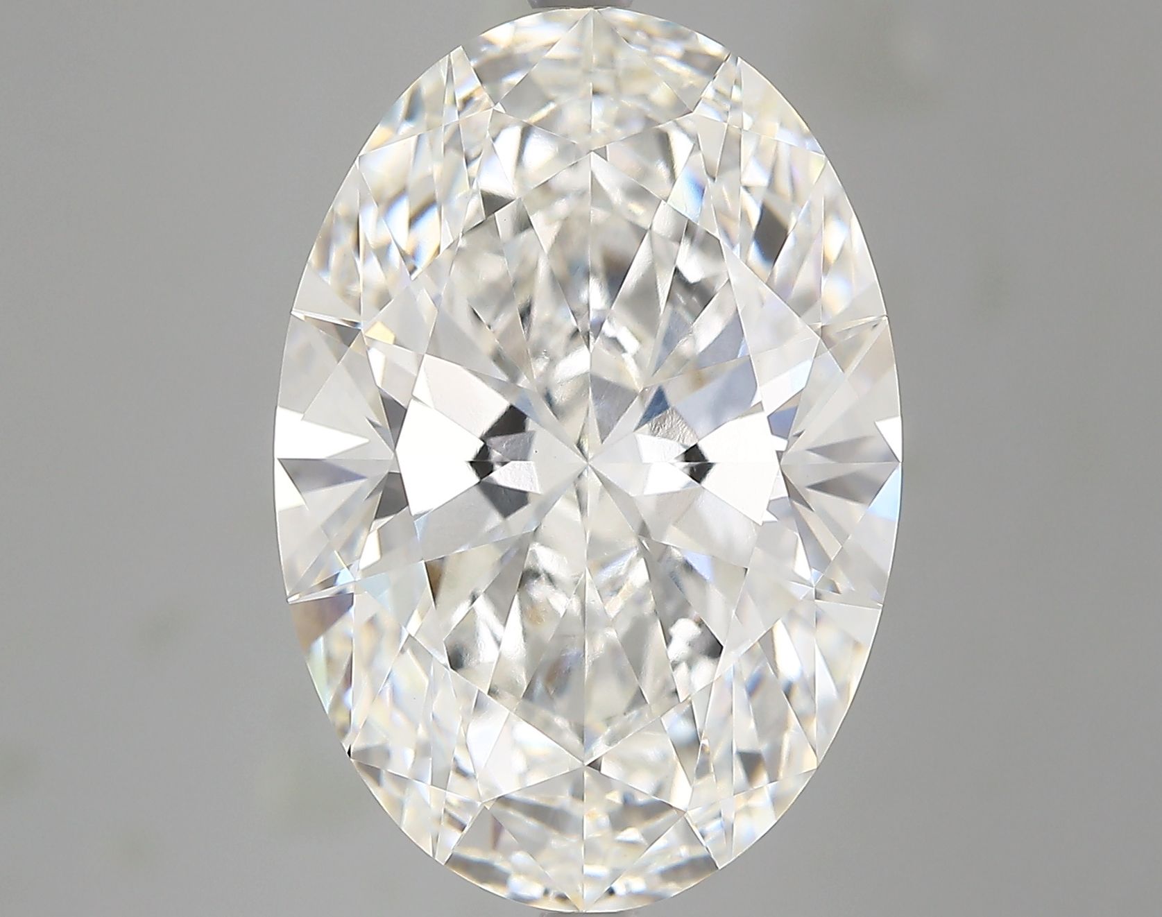 9.02 ct. oval Lab Grown Diamond front image