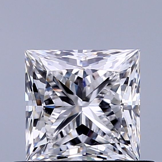 0.67 ct lab-grown Princess Diamond
