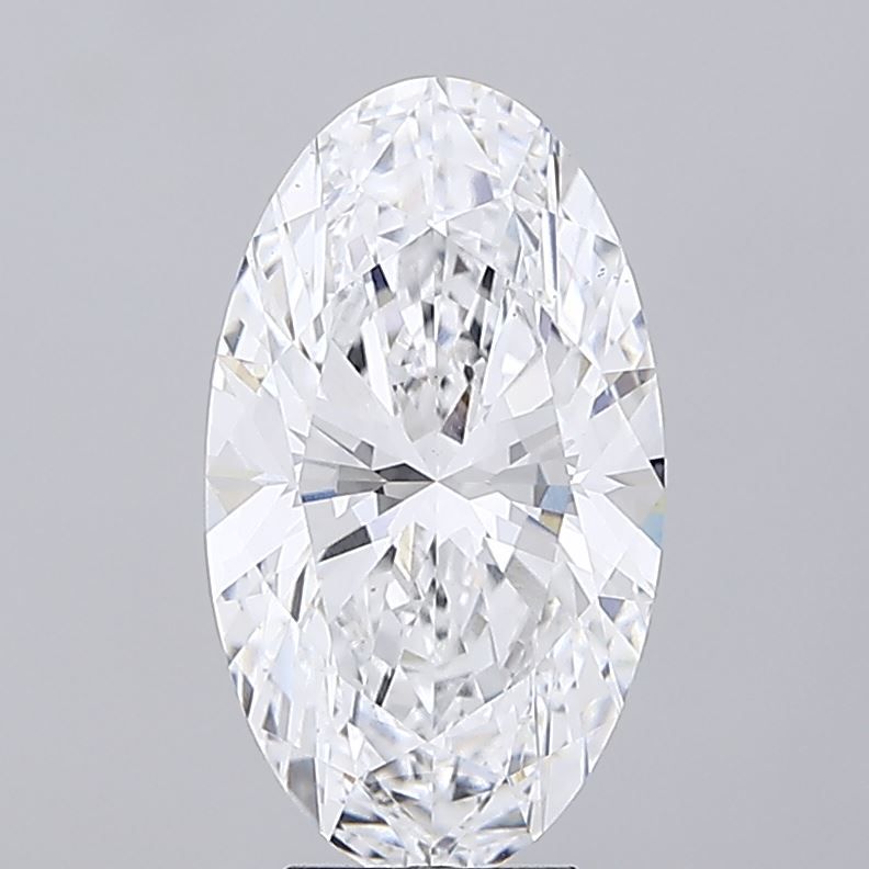 5.53 ct. oval Lab Grown Diamond front image