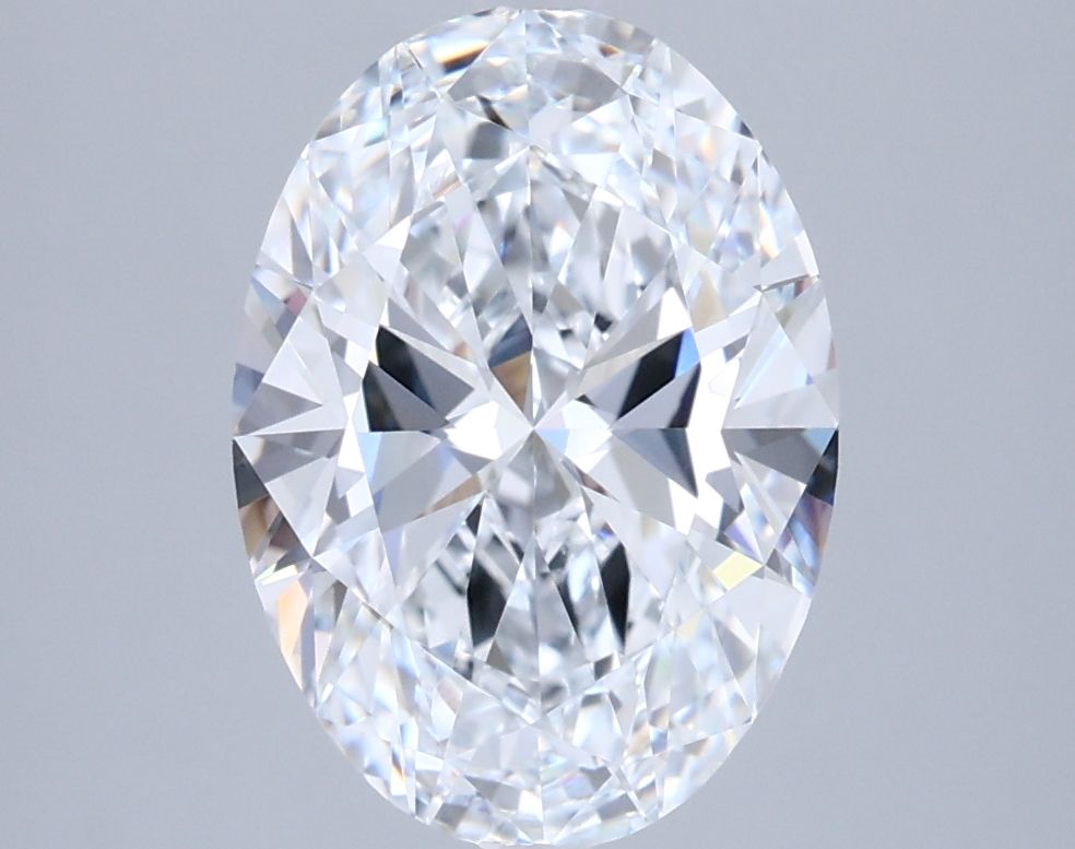 3.02 ct. oval Lab Grown Diamond front image