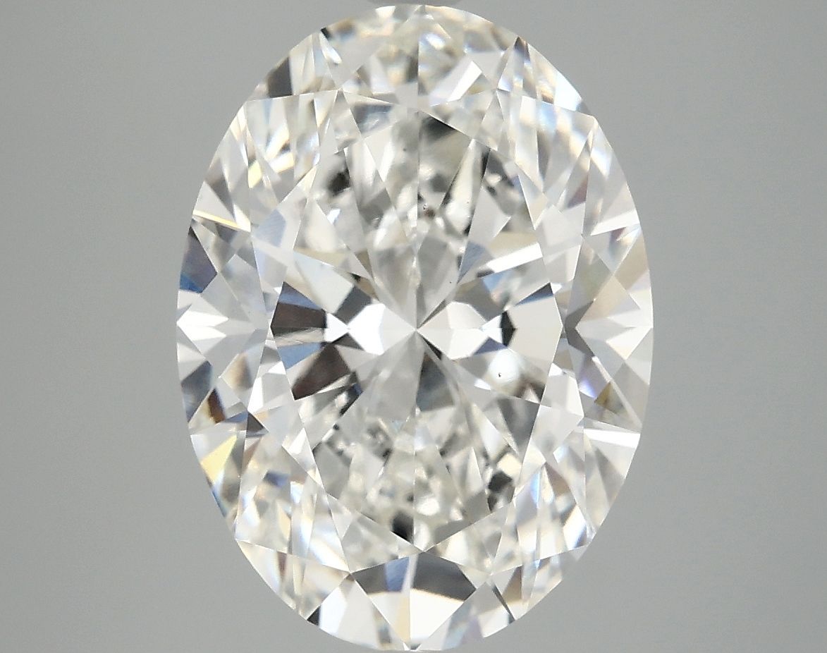 5.02 ct. oval Lab Grown Diamond front image