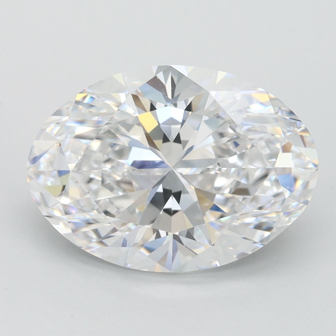 3.37 ct. oval Lab Grown Diamond front image