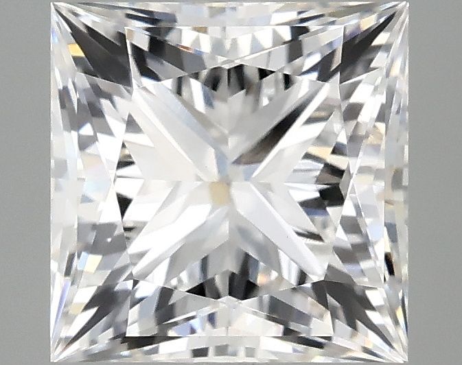 3.04 ct. princess Lab Grown Diamond front image
