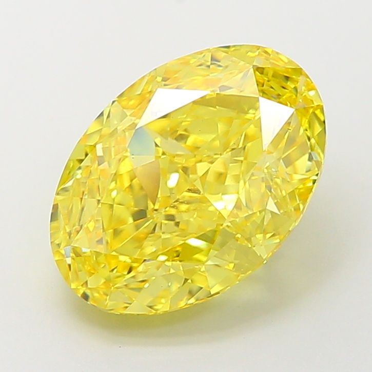 5.00 ct. oval Lab Grown Diamond front image