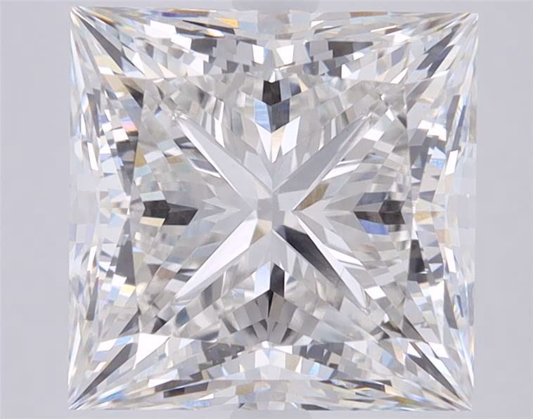 5.12 ct. princess Lab Grown Diamond front image