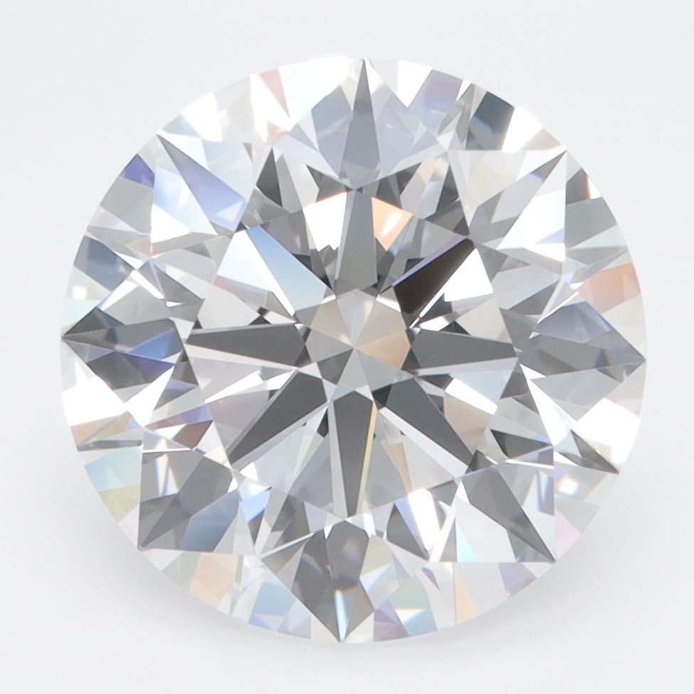 5.42 ct. round Lab Grown Diamond front image