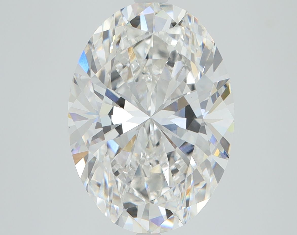 4.20 ct. oval Lab Grown Diamond front image