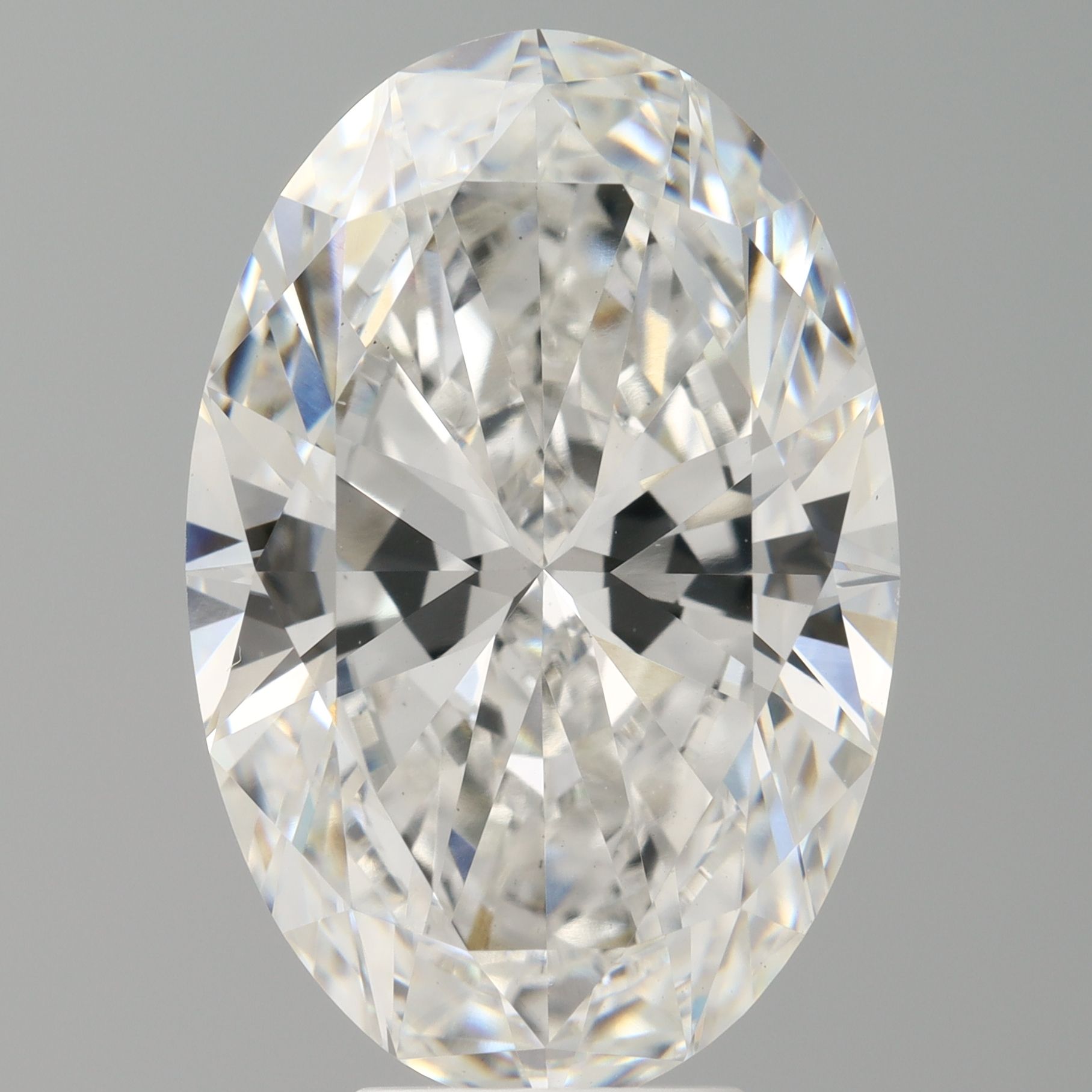 7.01 ct. oval Lab Grown Diamond front image