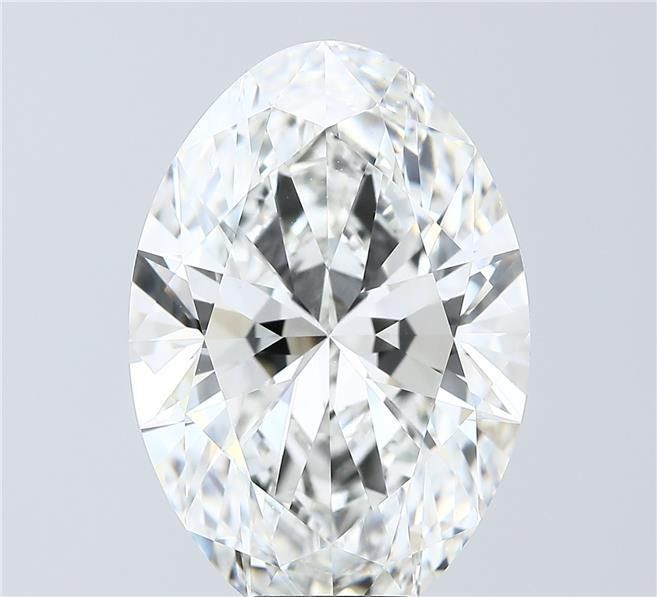 12.09 ct. oval Lab Grown Diamond front image