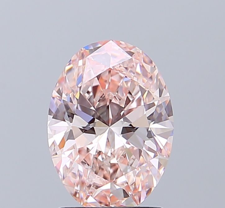 1.77 CT Fancy Intense Pink OVAL