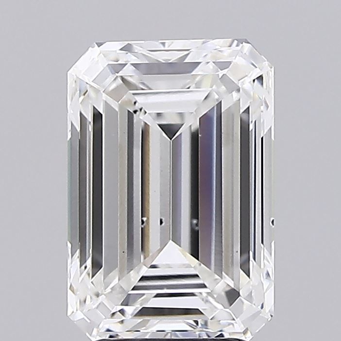 4.03 ct. emerald Lab Grown Diamond front image