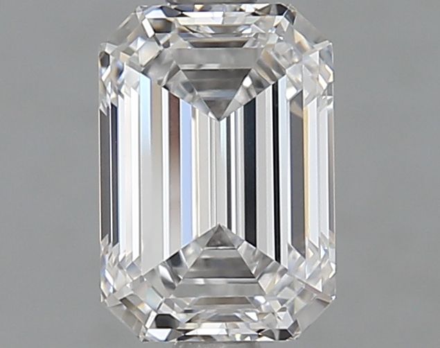 Diamant Émeraude 1.62 ct - Couleur D - Pureté IF