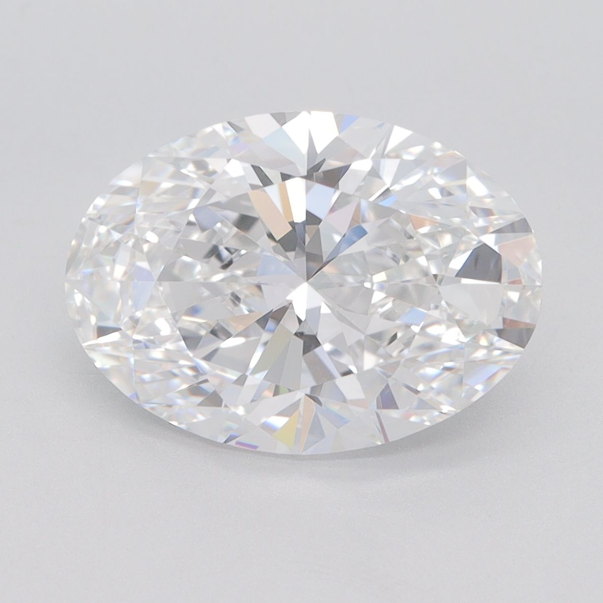 4.00 ct. oval Lab Grown Diamond front image
