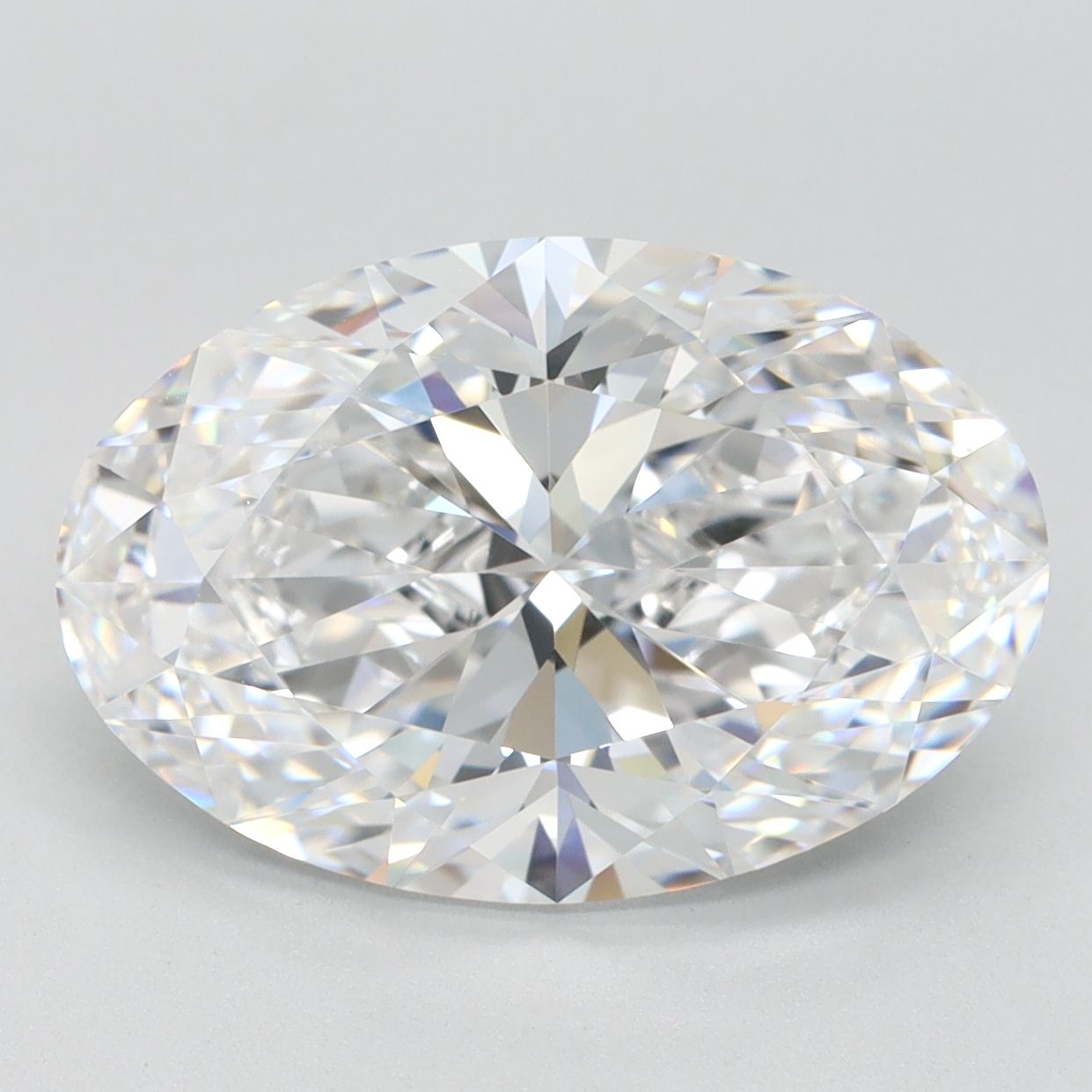 4.25 ct. oval Lab Grown Diamond front image