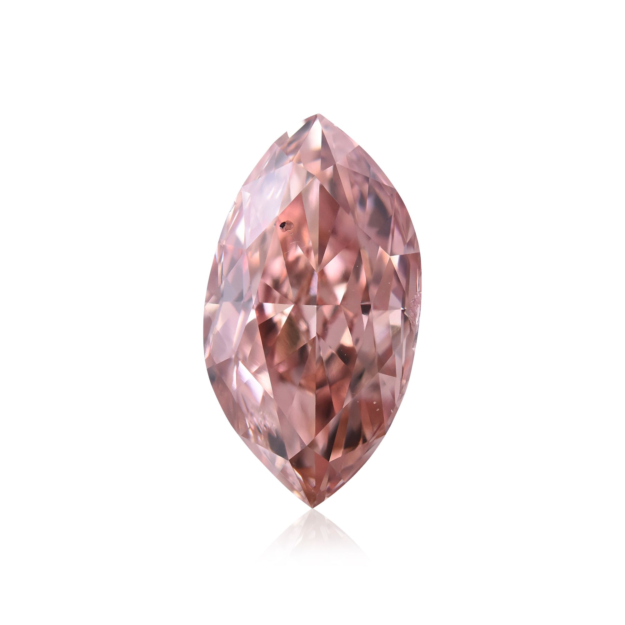 Diament 1.5 ct Fancy Intense Orangey Pink/SI1
